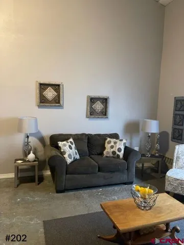 a bedroom with furniture