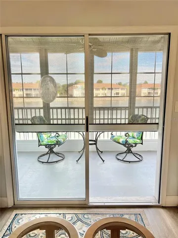 a view of dining room with furniture