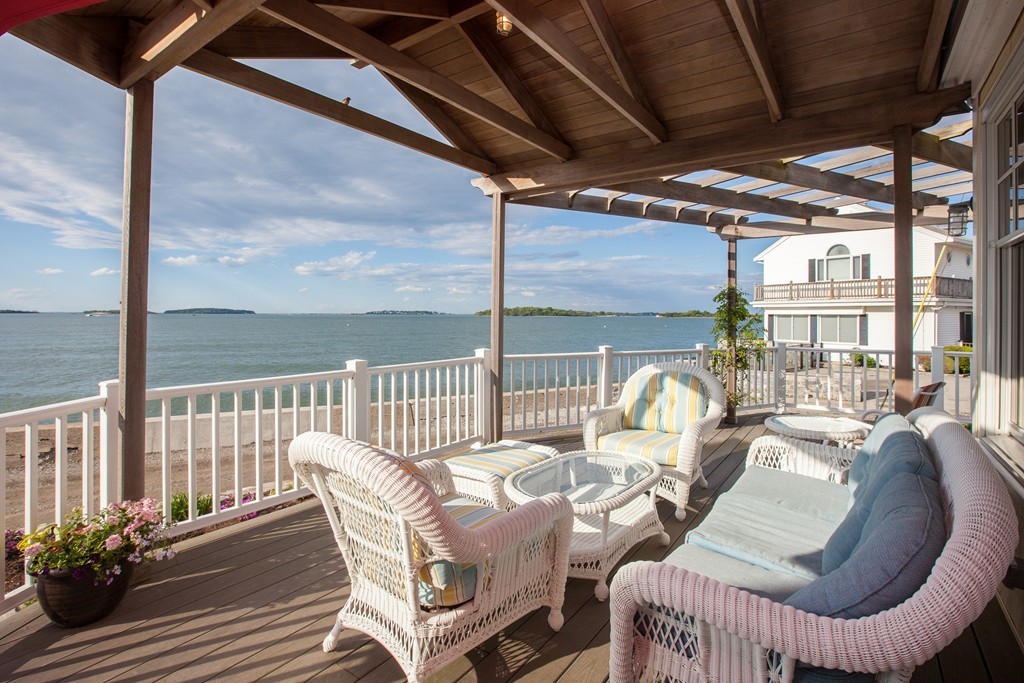 129 Fort Point Road Weymouth, MA 02191 - Photo 3 of 30 a view of balcony with couch