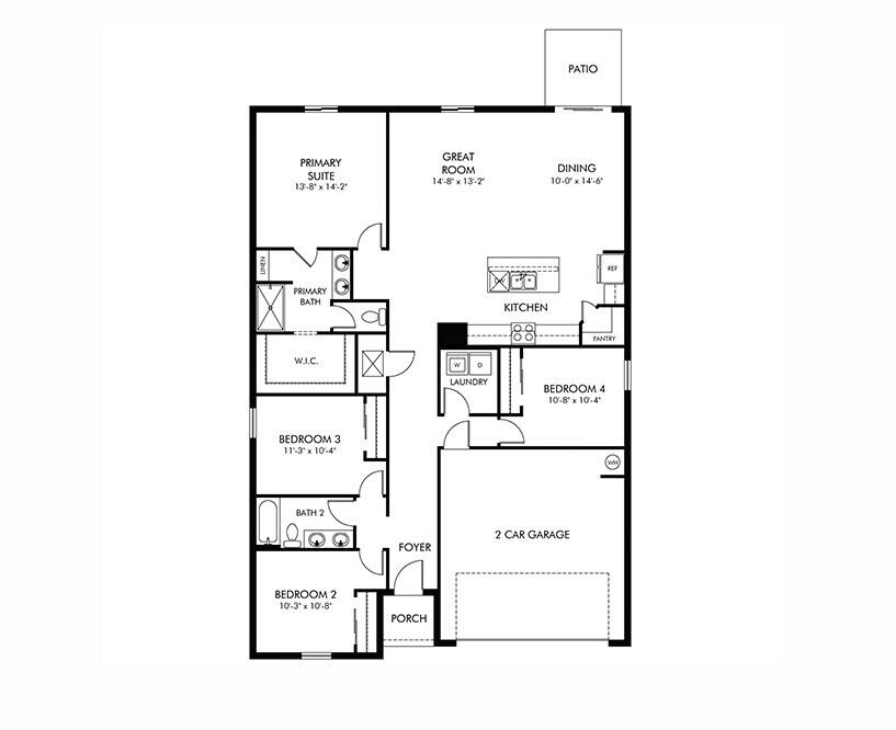 14301 Southwest New Dawn Road Indiantown, FL 34956 - Photo 35 of 35 Floorplan