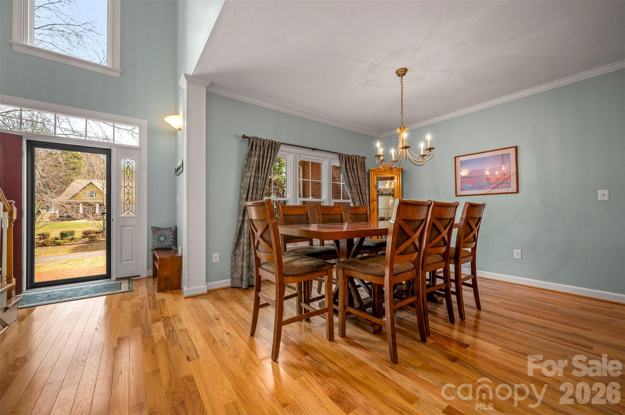 391 Chisholm Trail Rutherfordton, NC 28139 - Photo 6 of 39 a dining room with furniture window and wooden floor