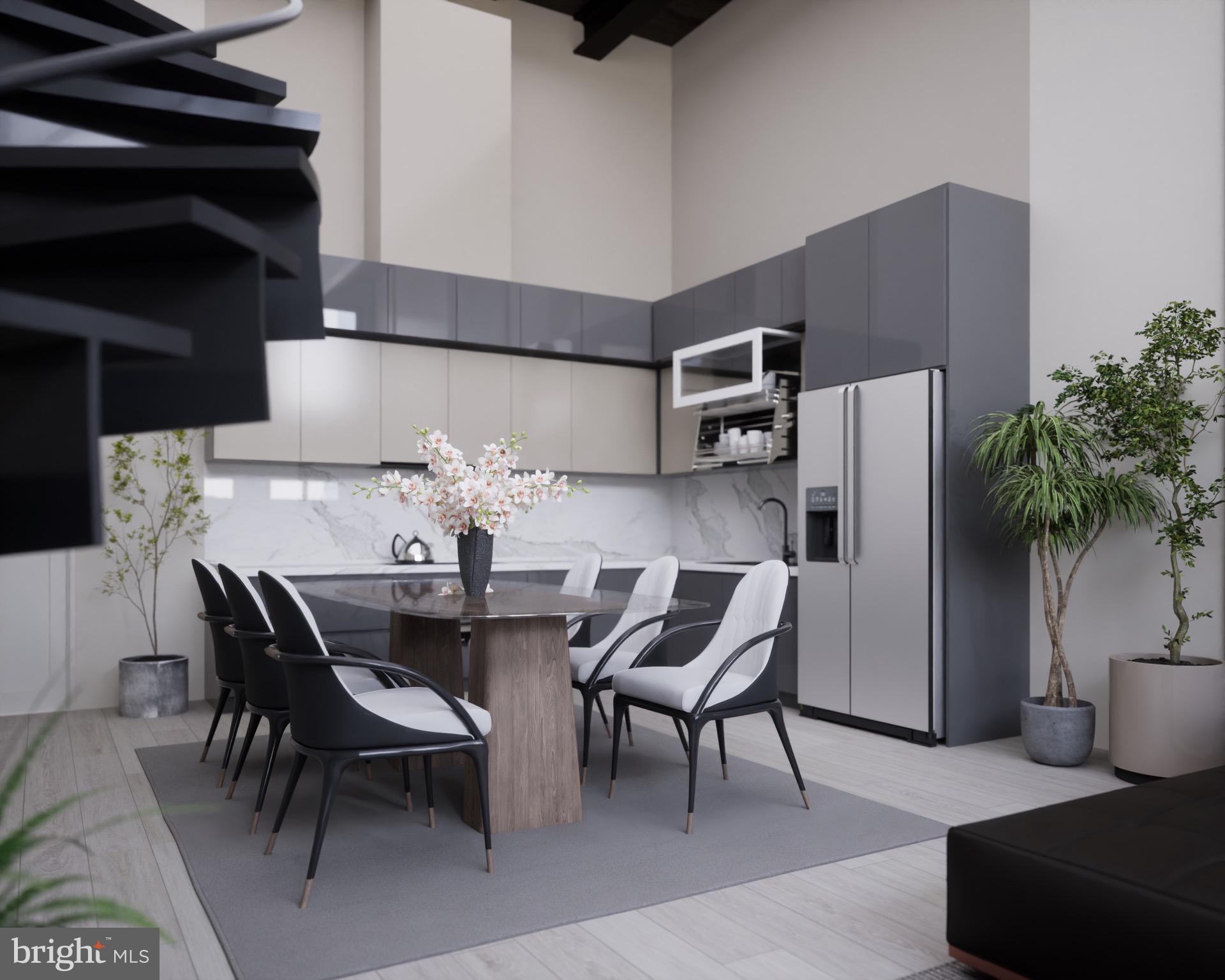300 Penn Street, Unit 202 Pennsburg, PA 18073 - Photo 5 of 5 a view of a dining room with furniture and chandelier
