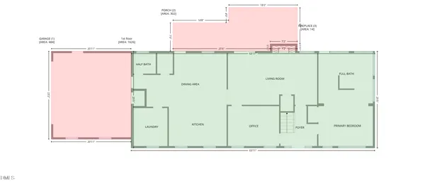 a view of a yard with an outdoor seating