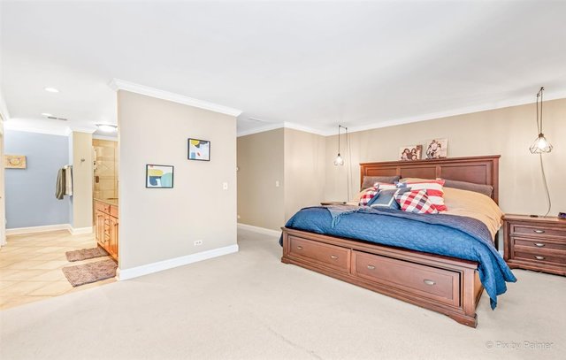 6914 Red Barn Road Crystal Lake, IL 60012 - Photo 43 of 63 a bed room with a bed and a couch