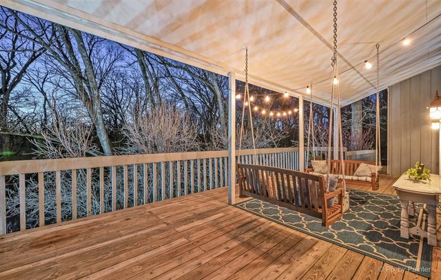 6914 Red Barn Road Crystal Lake, IL 60012 - Photo 9 of 63 a view of balcony with wooden floor