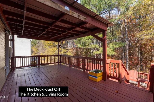 a view of outdoor space with seating