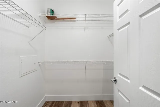 a view of walk in closet