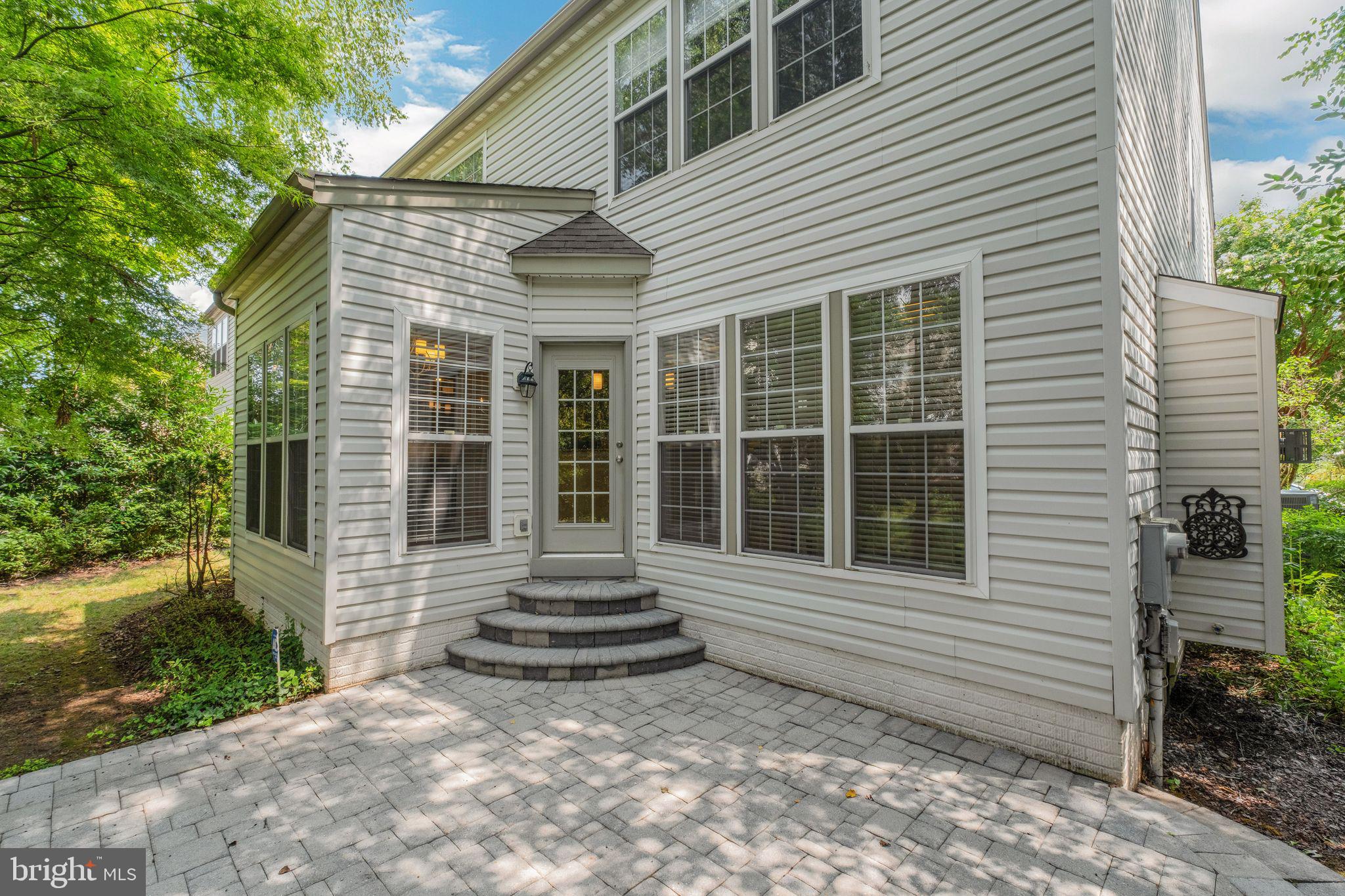 12504 Fox View Way Reston, VA 20191 - Photo 27 of 30 Back Patio off Kitchen