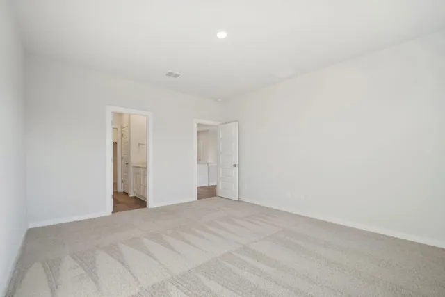 a view of empty room