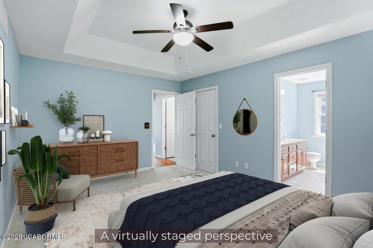 1192 Choctaw Ridge Drive Holts Summit, MO 65043 - Photo 24 of 48 Virtually Staged Primary Bedroom