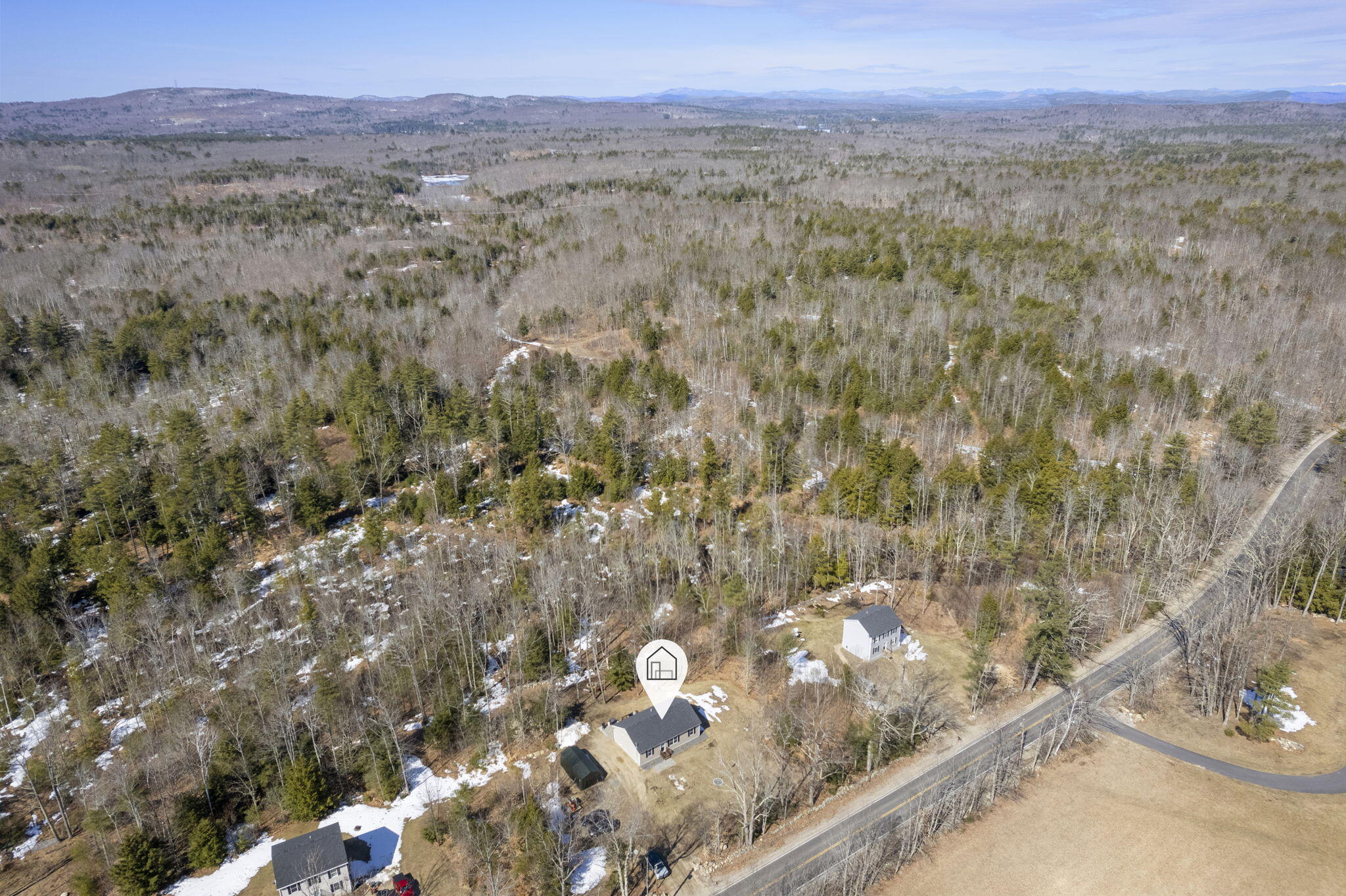 408 Deering Ridge Road East Waterboro, ME 04030 - Photo 45 of 50 Aerial View