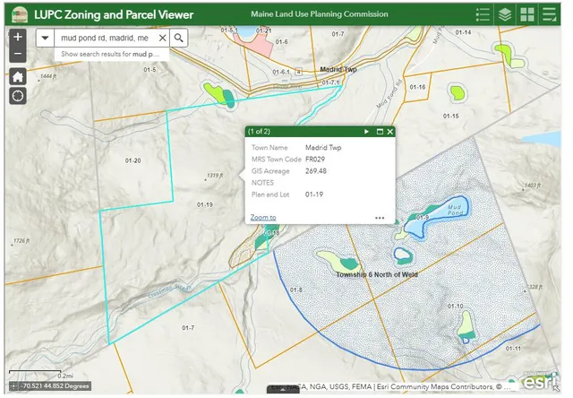 $750,000 | Lot 19-20 Mud Pond Road, Madrid Township, ME 04966