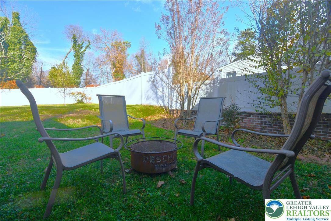 915 Birch Road Hellertown, PA 18055 - Photo 25 of 32 a view of a chair and table on the garden