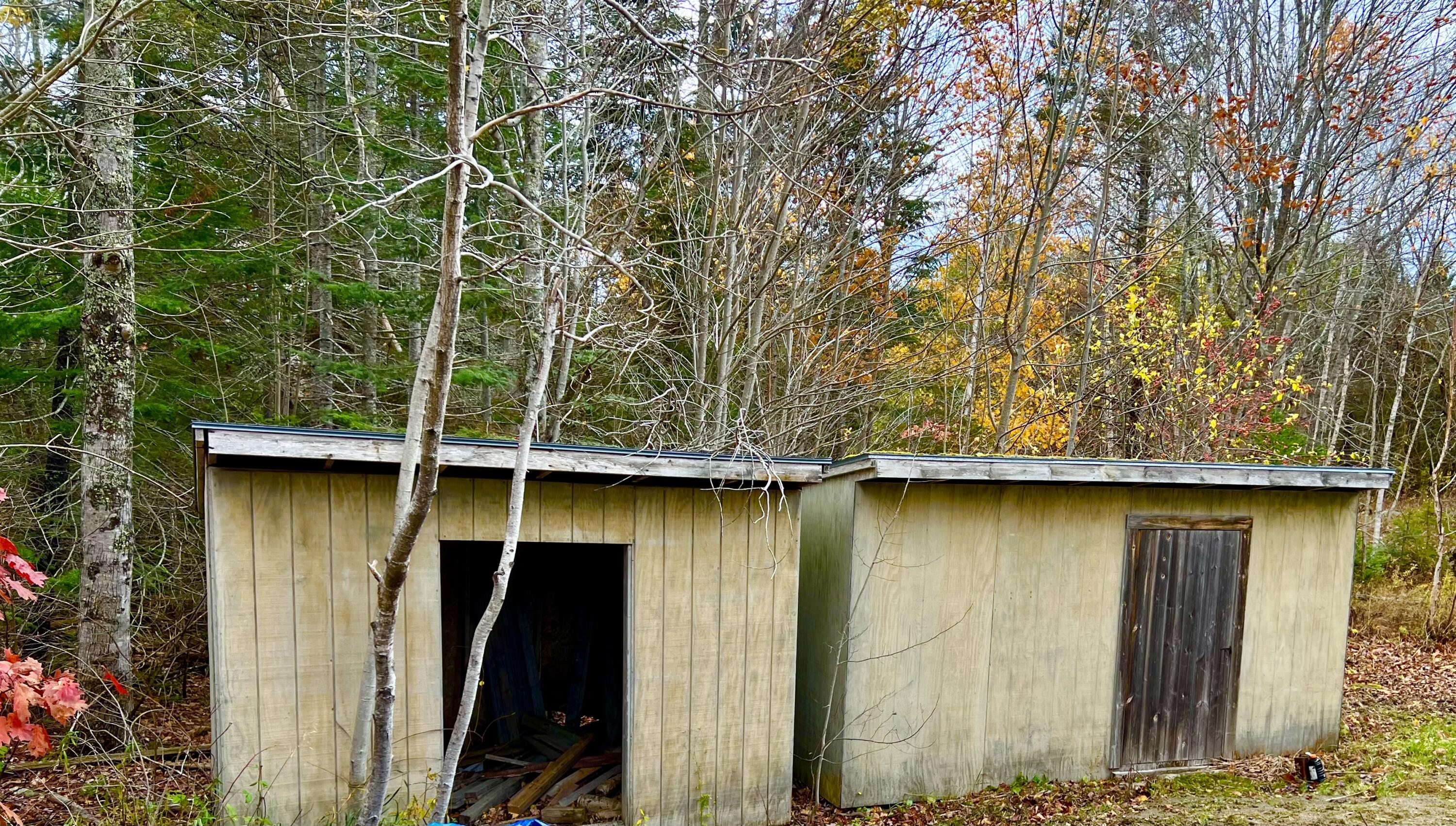 38 Indian Point Road Bar Harbor, ME 04609 - Photo 9 of 75 Two sheds in back yard
