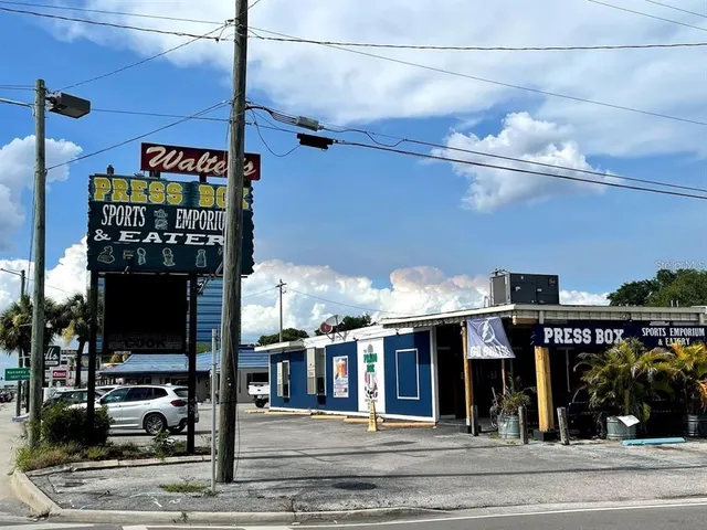 a view of building with outdoor space