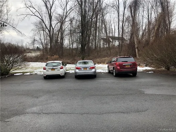 a car parked in front of a house