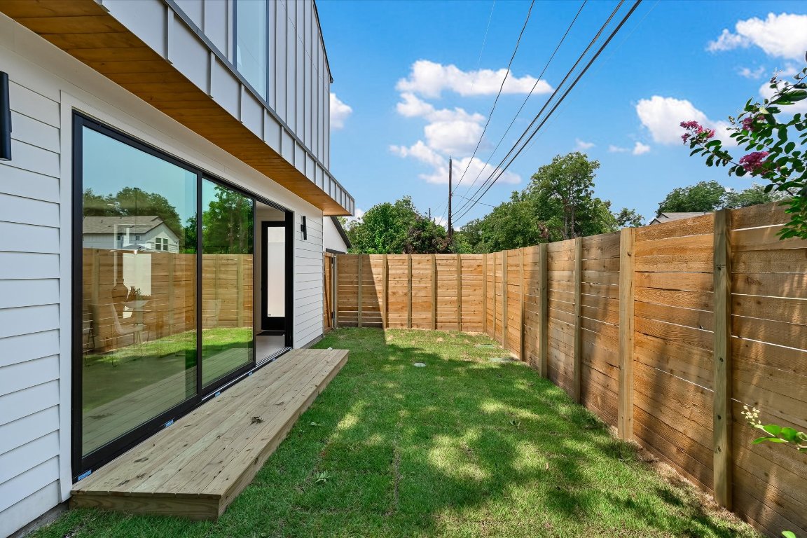 2705 Francisco Street, Unit A Austin, TX 78702 - Photo 19 of 21 Fenced backyard with a deck