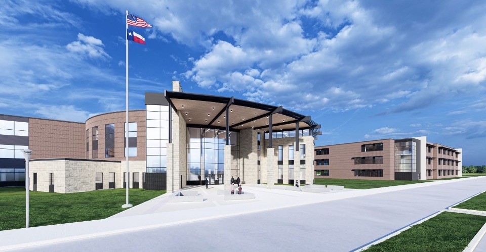 2044 Mule Ridge Drive Katy, TX 77493 - Photo 37 of 38 a view of a building with a street