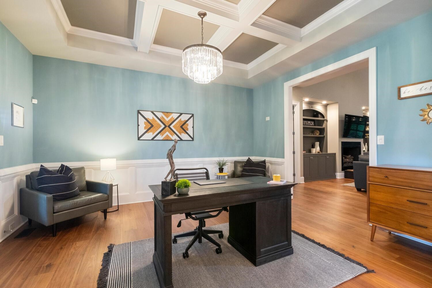 1700 Sharnbrook Court Raleigh, NC 27614 - Photo 11 of 85 It Would Be Easy to Get Distracted by all the Woodwork in Here!