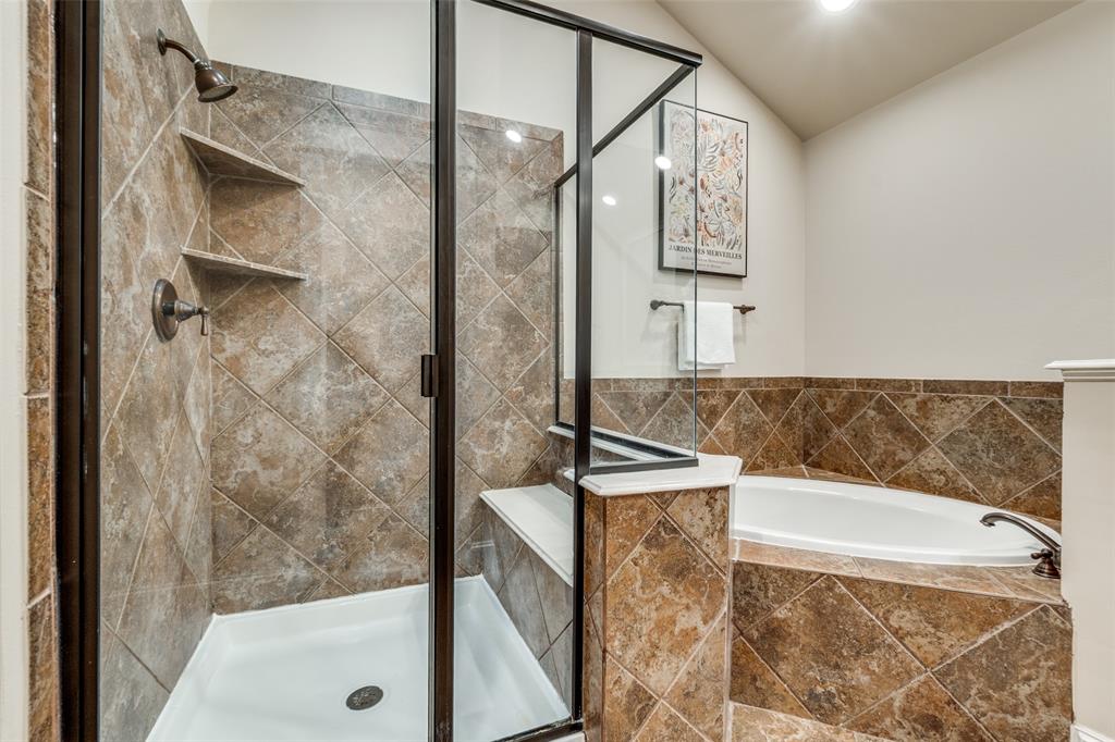 1600 Abrams Road, Unit 54 Dallas, TX 75214 - Photo 19 of 23 a bathroom with a bathtub and shower