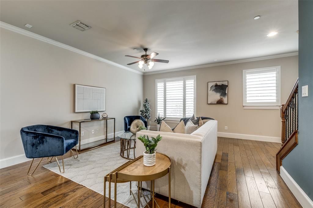 1600 Abrams Road, Unit 54 Dallas, TX 75214 - Photo 4 of 23 a living room with furniture and a window