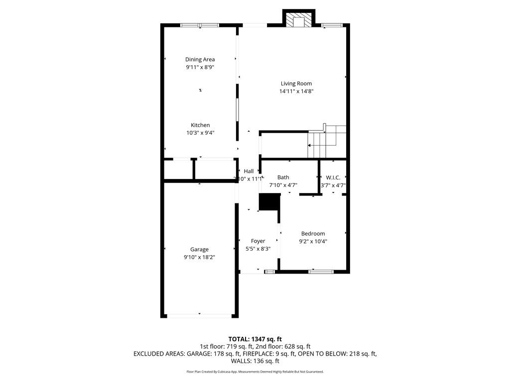 2297 Charleston Pointe Southeast Atlanta, GA 30316 - Photo 44 of 48 a picture of a floor plan