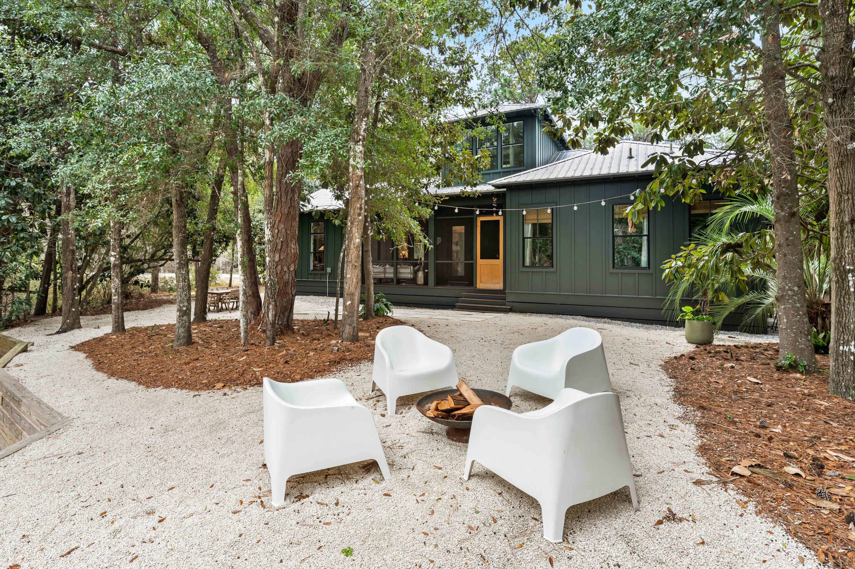 294 West Point Washington Road Santa Rosa Beach, FL 32459 - Photo 41 of 46 a view of a patio in the backyard