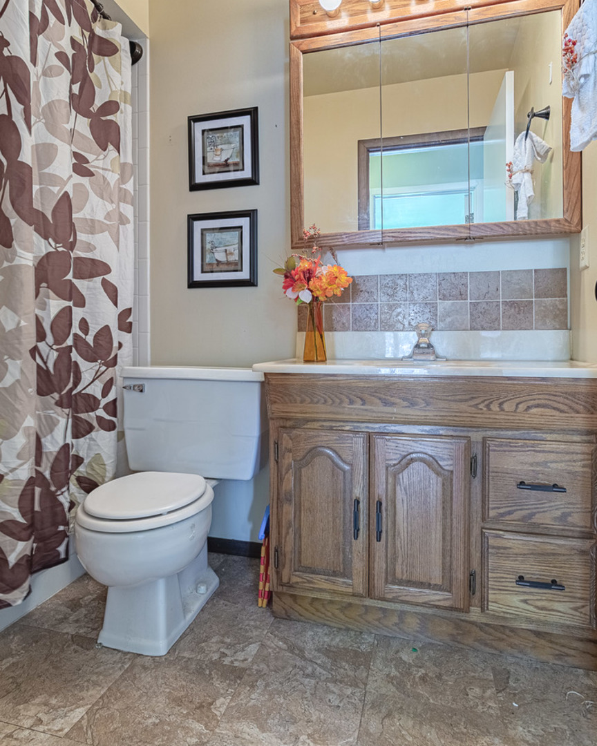 33 Ingleshire Road Montgomery, IL 60538 - Photo 13 of 22 a bathroom with a toilet a sink and mirror