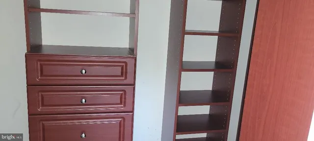 a view of room with window and outdoor space