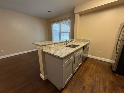 a utility room with washer and dryer