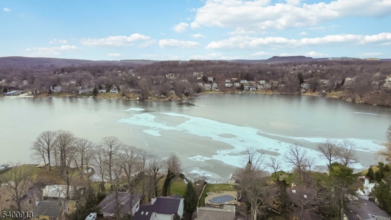 1 Wenonah Avenue Rockaway, NJ 07866 - Photo 32 of 34 an aerial view of residential houses with outdoor space and lake view