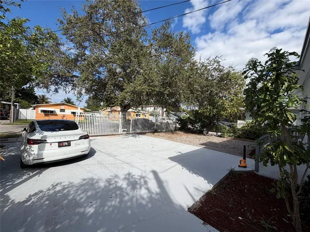 a car parked on the side of the road