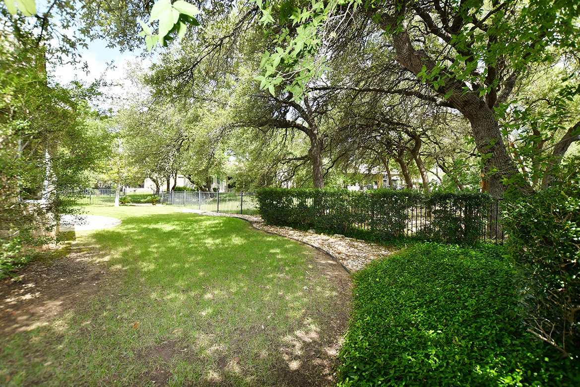 114 Lone Star Drive Georgetown, TX 78633 - Photo 1 of 30 Siding to an easement and backing to a cul-de-sac, this Del Webb-built Brazos plan is remarkably private for an interior lot.