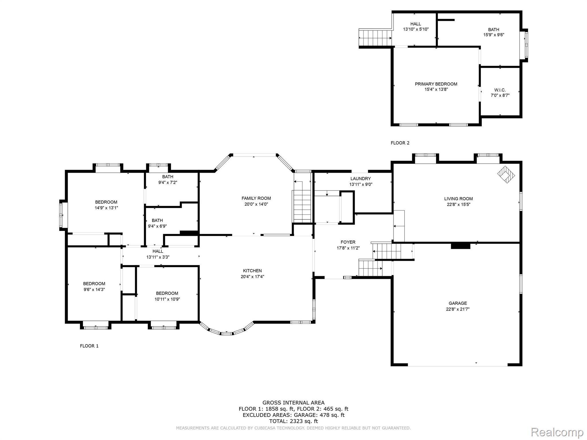 3887 Klam Road Columbiaville, MI 48421 - Photo 61 of 61 Floor Plan