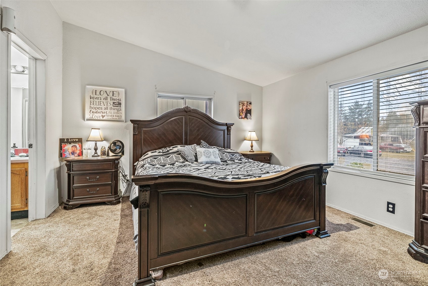 144 Shiloh Road Winlock, WA 98596 - Photo 2 of 37 a view of bedroom with furniture and window