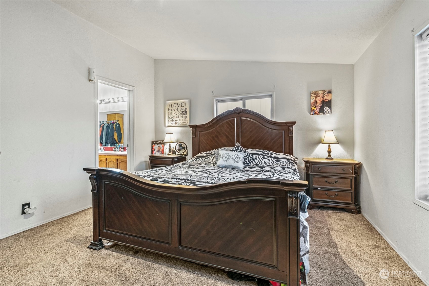 144 Shiloh Road Winlock, WA 98596 - Photo 3 of 37 a bedroom with a bed and dresser
