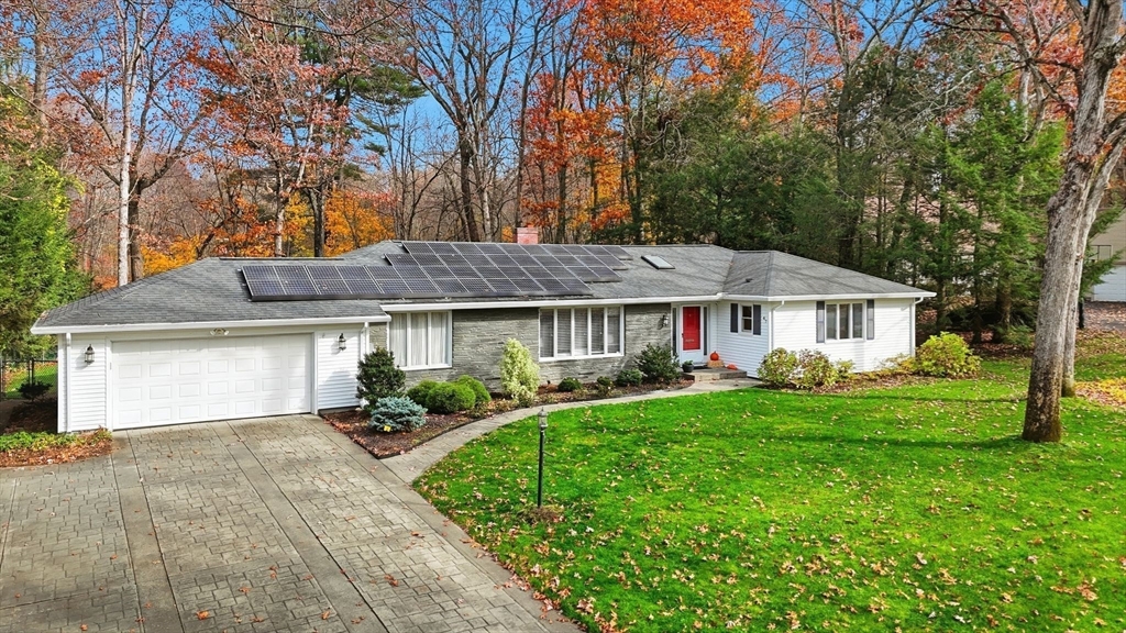47 Academy Drive Longmeadow, MA 01106 - Photo 40 of 42 a front view of a house with garden