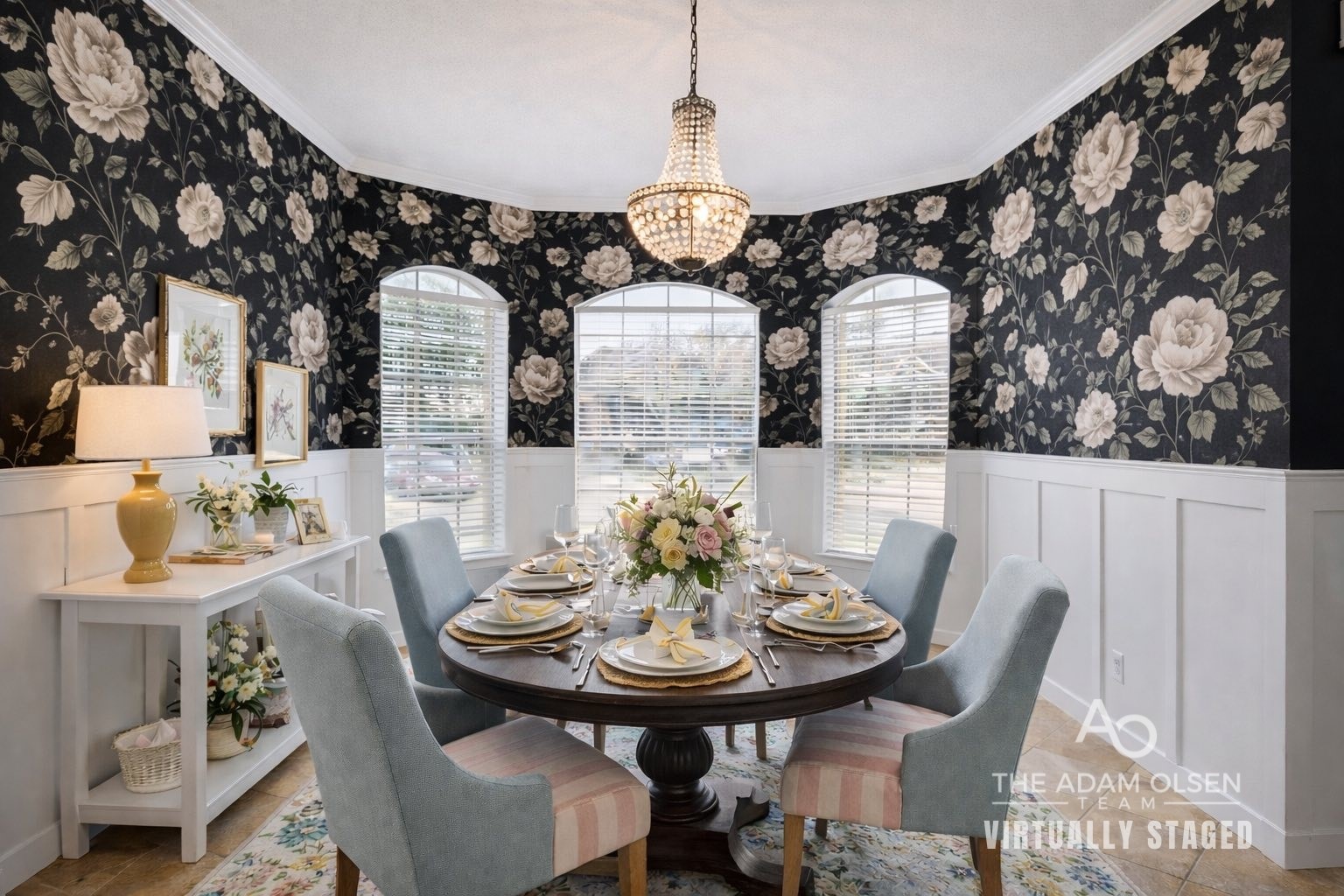 810 Flanners Court Spring, TX 77373 - Photo 12 of 46 a view of a dining room with furniture and wooden floor
