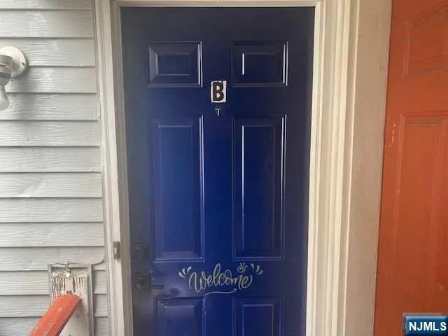 a view of front door