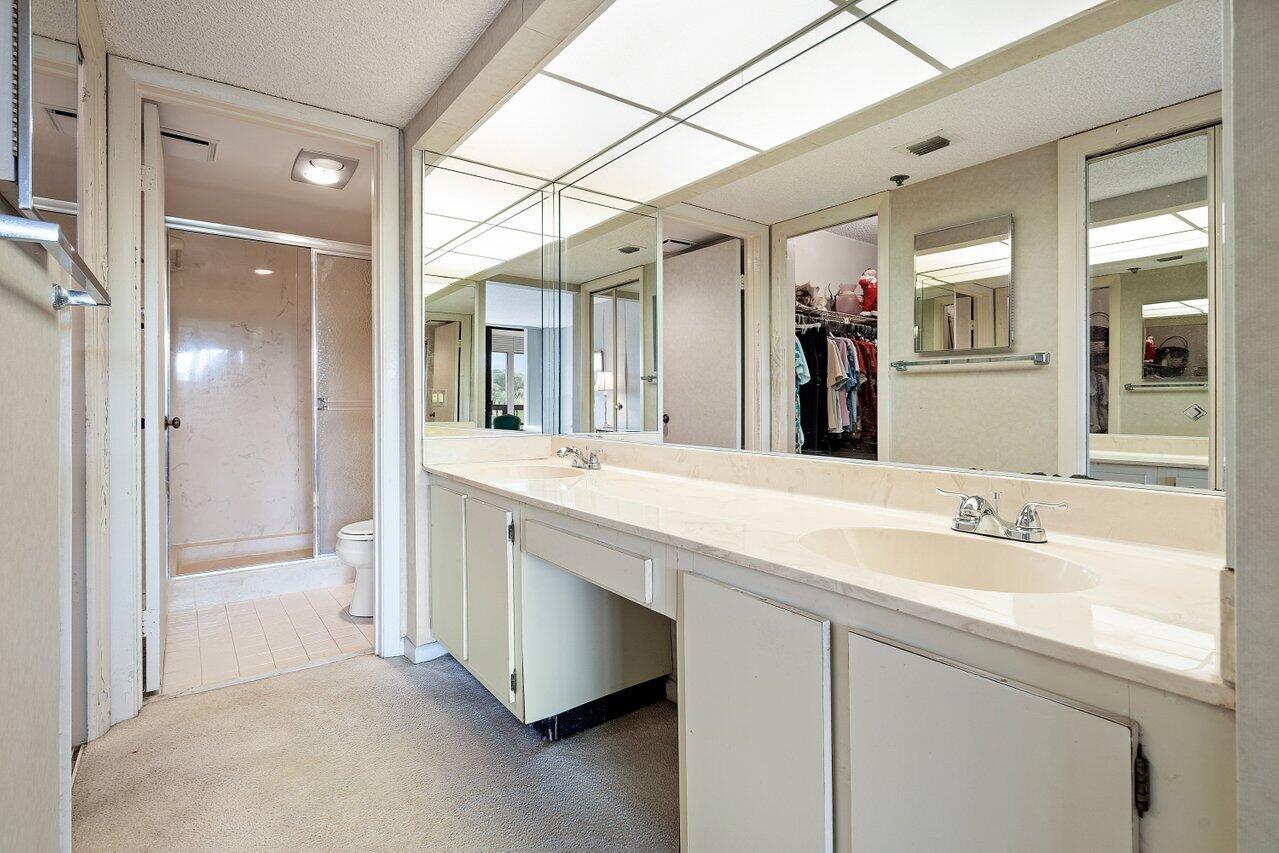 6420 Boca Del Mar Drive, Unit 207 Boca Raton, FL 33433 - Photo 14 of 36 Primary bath