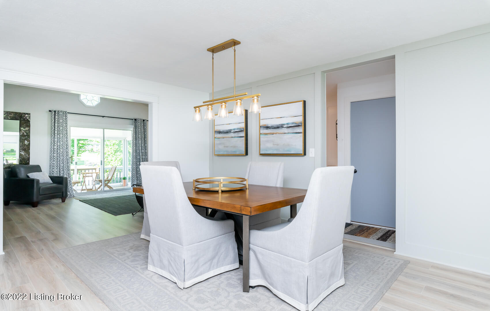 7308 Cardinal Road Crestwood, KY 40014 - Photo 19 of 48 Dining area with new chandelier