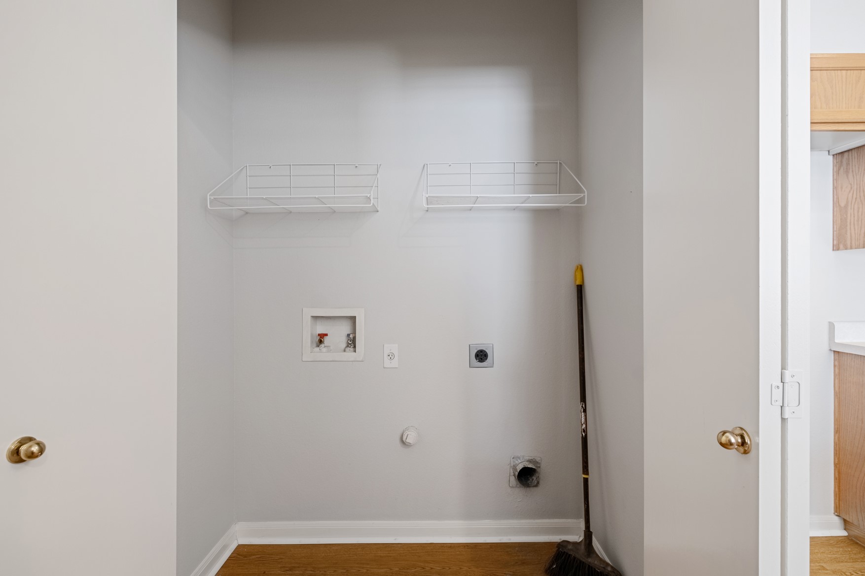 2300 South Bagdad Road, Unit B Leander, TX 78641 - Photo 7 of 20 a view of small space with racks on the wall