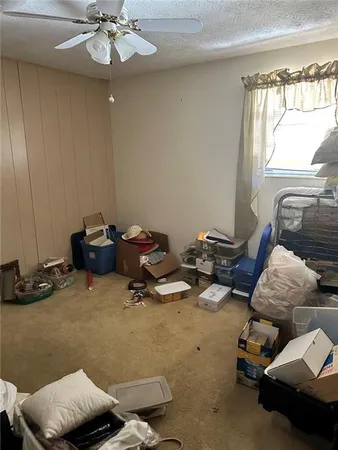 a room with furniture and a window