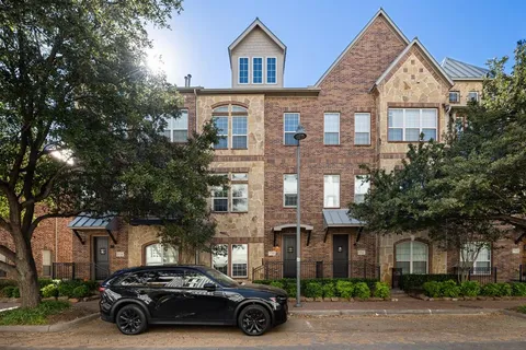 a front view of a building