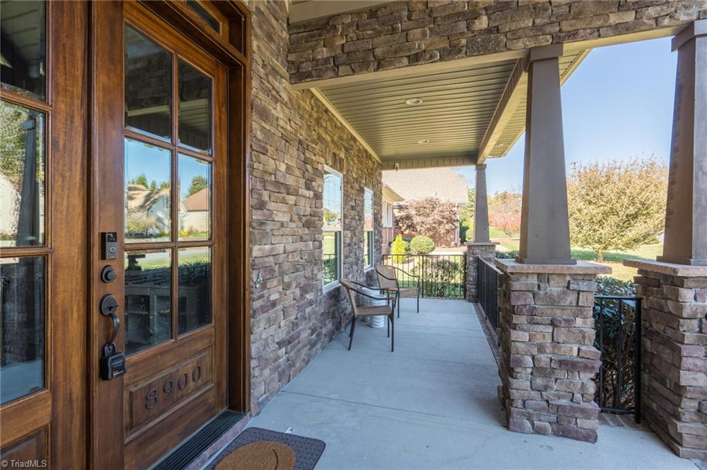 8900 West Pepper Court Oak Ridge, NC 27310 - Photo 5 of 50 Front Porch