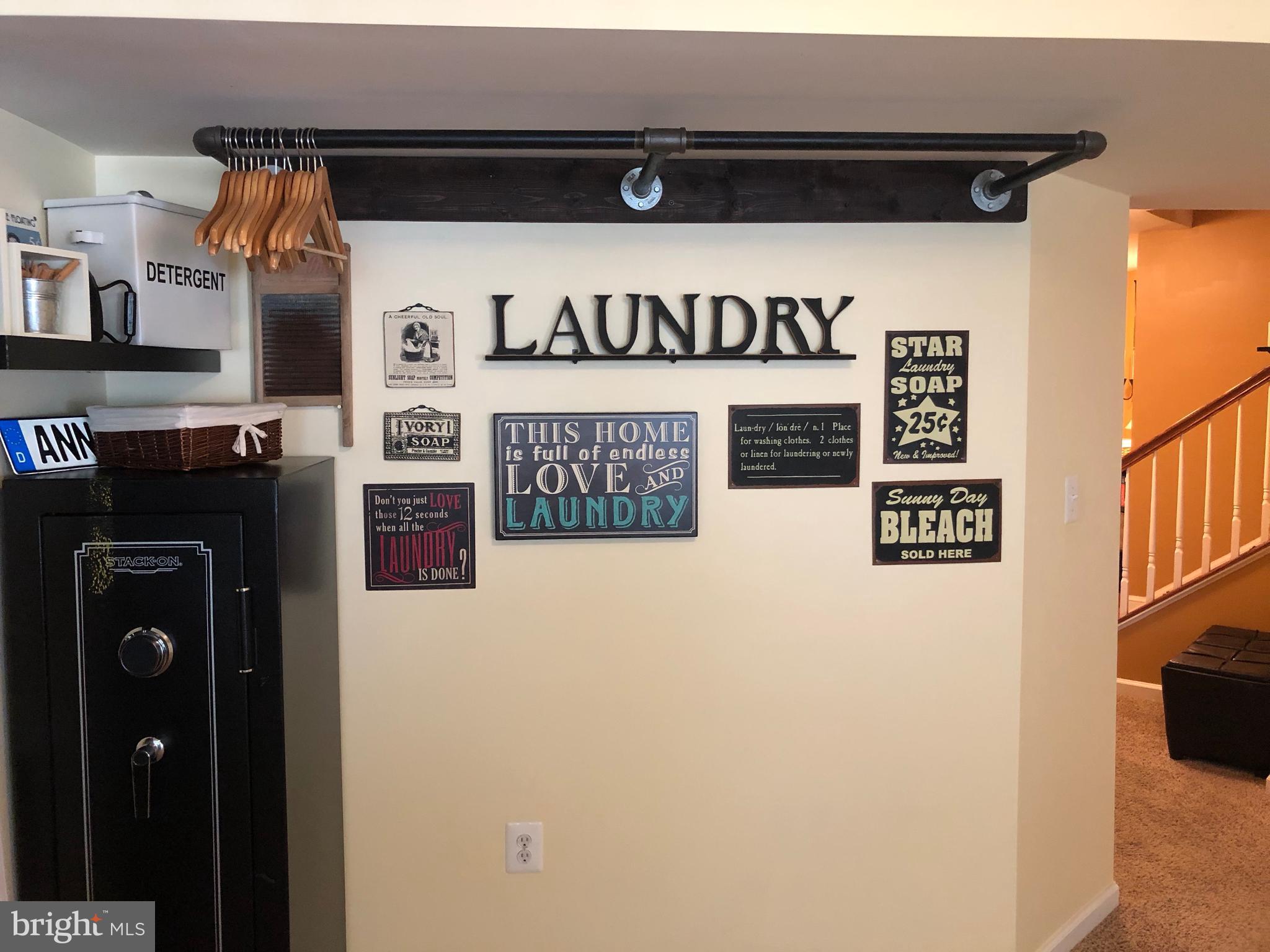 146 Short Branch Road Stafford, VA 22556 - Photo 10 of 59 The laundry rack will convey