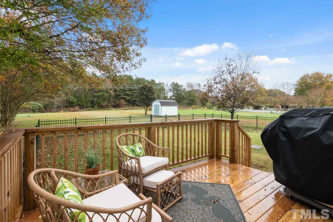 2016 Stonepond Lane Raleigh, NC 27603 - Photo 21 of 23 This is the perfect spot to sip your morning coffee while enjoying the very gorgeous and very private yard!