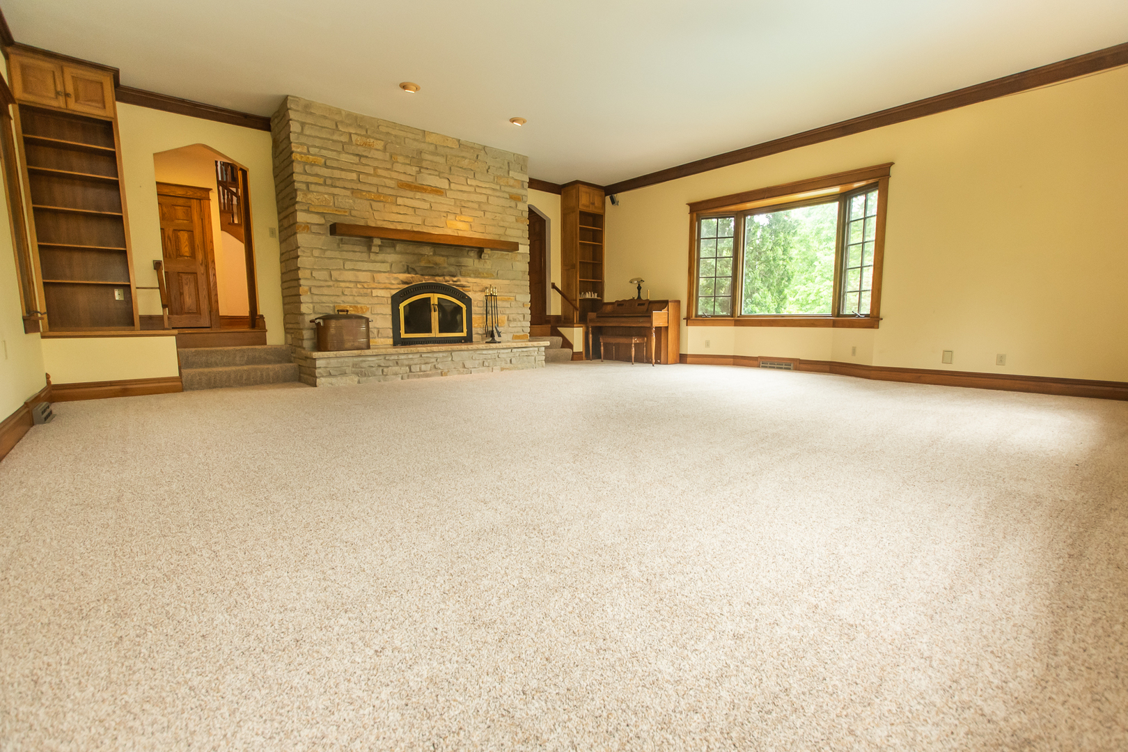 1131 4th Avenue Dixon, IL 61021 - Photo 20 of 82 an empty room with fireplace and windows