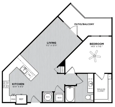 $1,586 | 6919 Peachtree Dunwoody Road, Unit 431, Sandy Springs, GA 30328