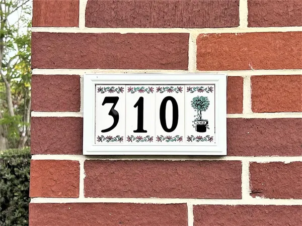 a view of a street sign